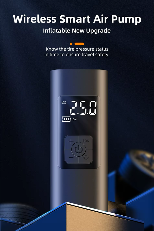 Portable Wireless Compressor Tire Inflator